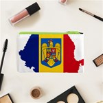 Romania Country Europe Flag Cosmetic Bag (XS) Back