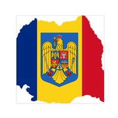 Romania Country Europe Flag Small Satin Scarf (square) by Sapixe