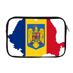 Romania Country Europe Flag Apple Macbook Pro 17  Zipper Case by Sapixe