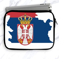 Serbia Country Europe Flag Borders Apple Ipad 2/3/4 Zipper Cases by Sapixe