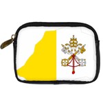 Vatican City Country Europe Flag Digital Camera Leather Case Front