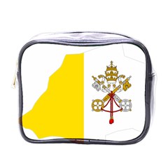 Vatican City Country Europe Flag Mini Toiletries Bag (one Side) by Sapixe