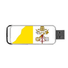 Vatican City Country Europe Flag Portable Usb Flash (one Side) by Sapixe