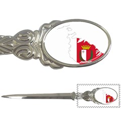 Malta Country Europe Flag Borders Letter Opener by Sapixe