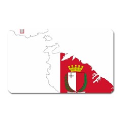 Malta Country Europe Flag Borders Magnet (rectangular) by Sapixe