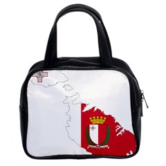 Malta Country Europe Flag Borders Classic Handbag (two Sides) by Sapixe