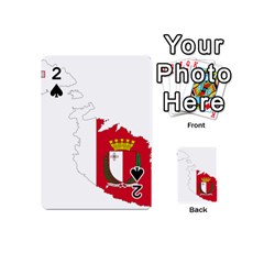 Malta Country Europe Flag Borders Playing Cards 54 Designs (mini)