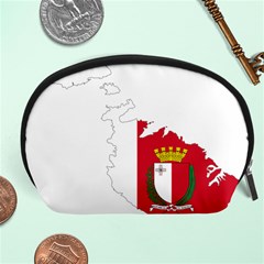 Malta Country Europe Flag Borders Accessory Pouch (large) by Sapixe