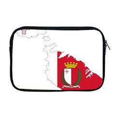 Malta Country Europe Flag Borders Apple Macbook Pro 17  Zipper Case by Sapixe