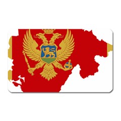 Montenegro Country Europe Flag Magnet (rectangular) by Sapixe