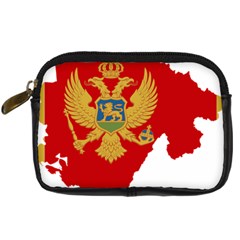 Montenegro Country Europe Flag Digital Camera Leather Case by Sapixe