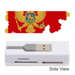 Montenegro Country Europe Flag Memory Card Reader (stick) by Sapixe