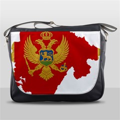 Montenegro Country Europe Flag Messenger Bag by Sapixe