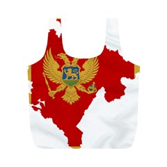 Montenegro Country Europe Flag Full Print Recycle Bag (m) by Sapixe