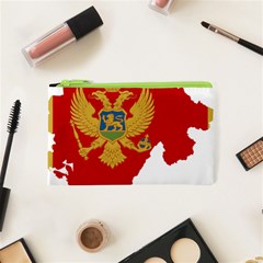 Montenegro Country Europe Flag Cosmetic Bag (xs) by Sapixe