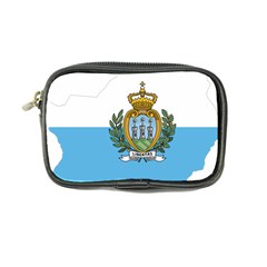 San Marino Country Europe Flag Coin Purse by Sapixe