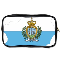 San Marino Country Europe Flag Toiletries Bag (one Side) by Sapixe