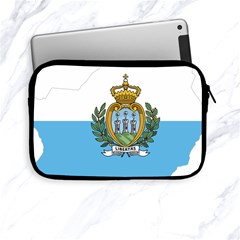 San Marino Country Europe Flag Apple Ipad Mini Zipper Cases by Sapixe