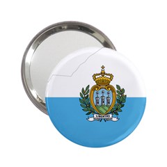 San Marino Country Europe Flag 2 25  Handbag Mirrors by Sapixe