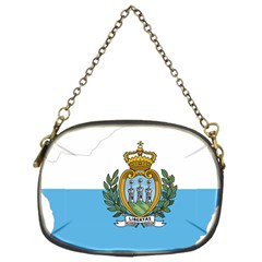 San Marino Country Europe Flag Chain Purse (two Sides) by Sapixe