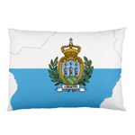 San Marino Country Europe Flag Pillow Case 26.62 x18.9  Pillow Case