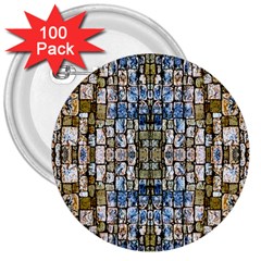 C 1 3  Buttons (100 Pack)  by ArtworkByPatrick