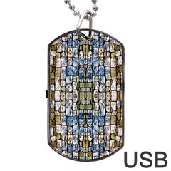 C 1 Dog Tag Usb Flash (one Side) by ArtworkByPatrick