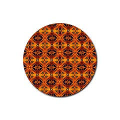 C 2 Rubber Coaster (round)  by ArtworkByPatrick