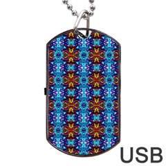 C 4 Dog Tag Usb Flash (two Sides) by ArtworkByPatrick