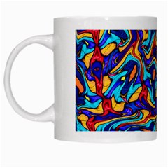 C 8 1 White Mugs by ArtworkByPatrick