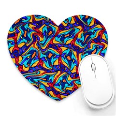 C 8 1 Heart Mousepads by ArtworkByPatrick