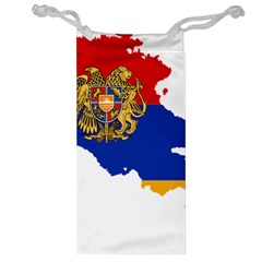 Borders Country Flag Geography Map Jewelry Bag by Sapixe