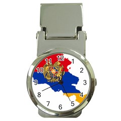 Borders Country Flag Geography Map Money Clip Watches