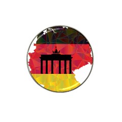 Republic Germany Deutschland Map Hat Clip Ball Marker (4 Pack) by Sapixe