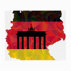 Republic Germany Deutschland Map Small Glasses Cloth by Sapixe