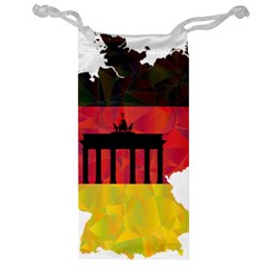 Republic Germany Deutschland Map Jewelry Bag by Sapixe