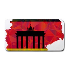 Republic Germany Deutschland Map Medium Bar Mats by Sapixe