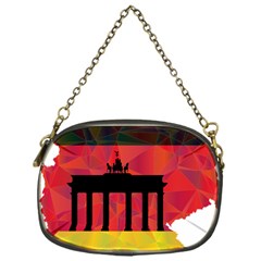 Republic Germany Deutschland Map Chain Purse (one Side) by Sapixe