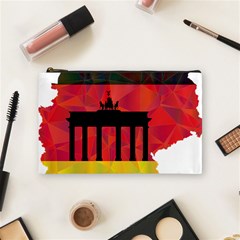 Republic Germany Deutschland Map Cosmetic Bag (medium) by Sapixe