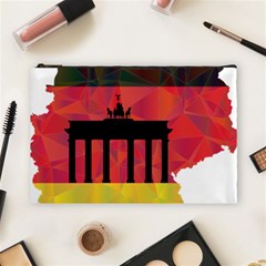 Republic Germany Deutschland Map Cosmetic Bag (large) by Sapixe