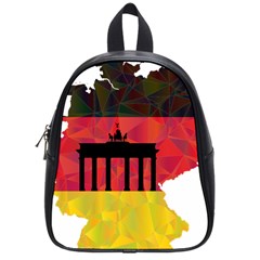 Republic Germany Deutschland Map School Bag (small) by Sapixe