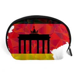 Republic Germany Deutschland Map Accessory Pouch (large) by Sapixe