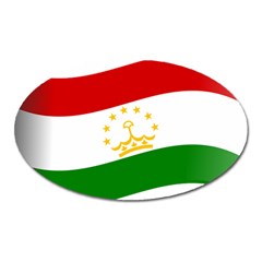 Flag Iran Tajikistan Afghanistan Oval Magnet by Sapixe