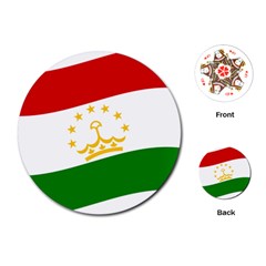 Flag Iran Tajikistan Afghanistan Playing Cards Single Design (round) by Sapixe