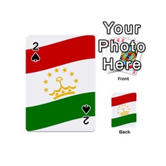 Flag Iran Tajikistan Afghanistan Playing Cards 54 Designs (mini) by Sapixe