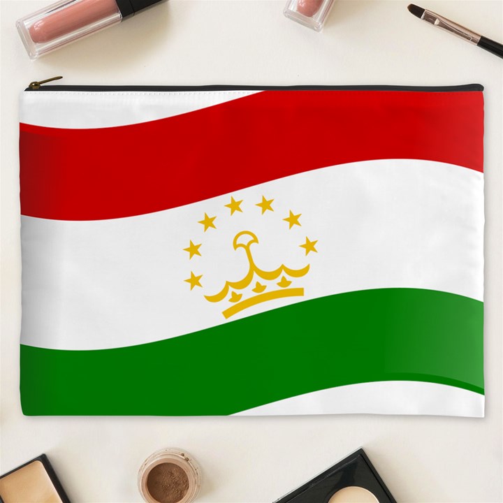 Flag Iran Tajikistan Afghanistan Cosmetic Bag (XXXL)