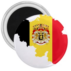 Belgium Country Europe Flag 3  Magnets by Sapixe