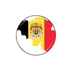 Belgium Country Europe Flag Hat Clip Ball Marker (4 Pack) by Sapixe