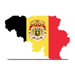 Belgium Country Europe Flag Plate Mats by Sapixe