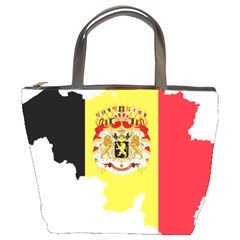 Belgium Country Europe Flag Bucket Bag by Sapixe